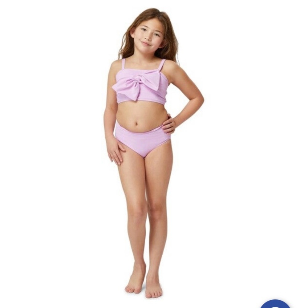 Girls Two Piece Swim size 10 or 12 - Picture 2 of 3